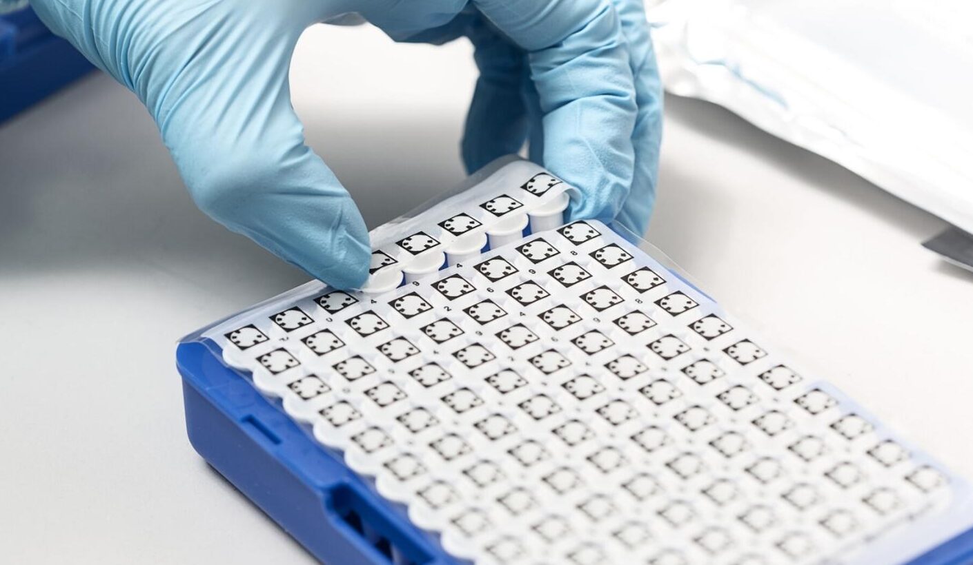 microplates film for laboratory