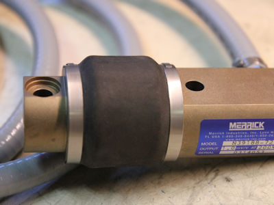 Acoustic Flow Monitor parts