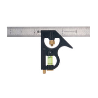 6 in Combination Square, Stainless Steel