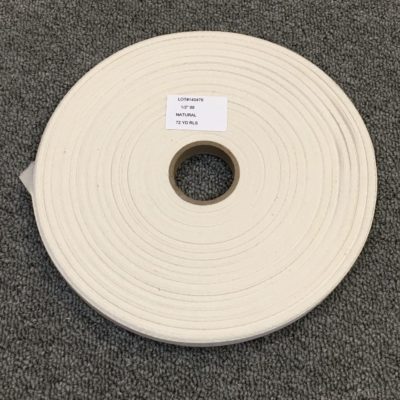 1/2" 501 Natural Cotton 72 yd rolls