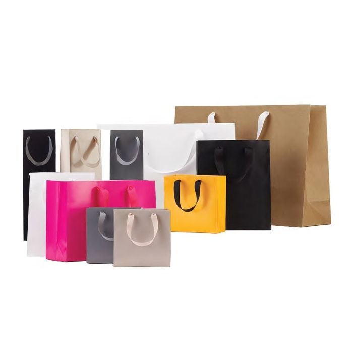 Manhattan Grosgrain Ribbon Handle Bags