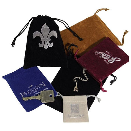 Velvet Drawstring Pouches