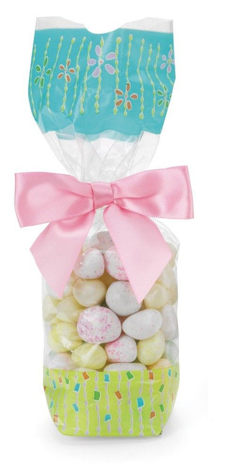 Blossom - Hard Bottom Candy Bag - 2-5/8 x 1-7/8 x 10-1/4"