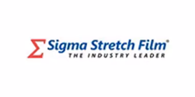 Sigma Stretch Film logo with tagline The Industry Leader.