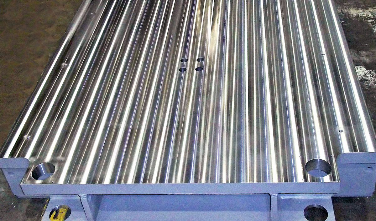 Precision CNC Machining on OEM Machine Platen