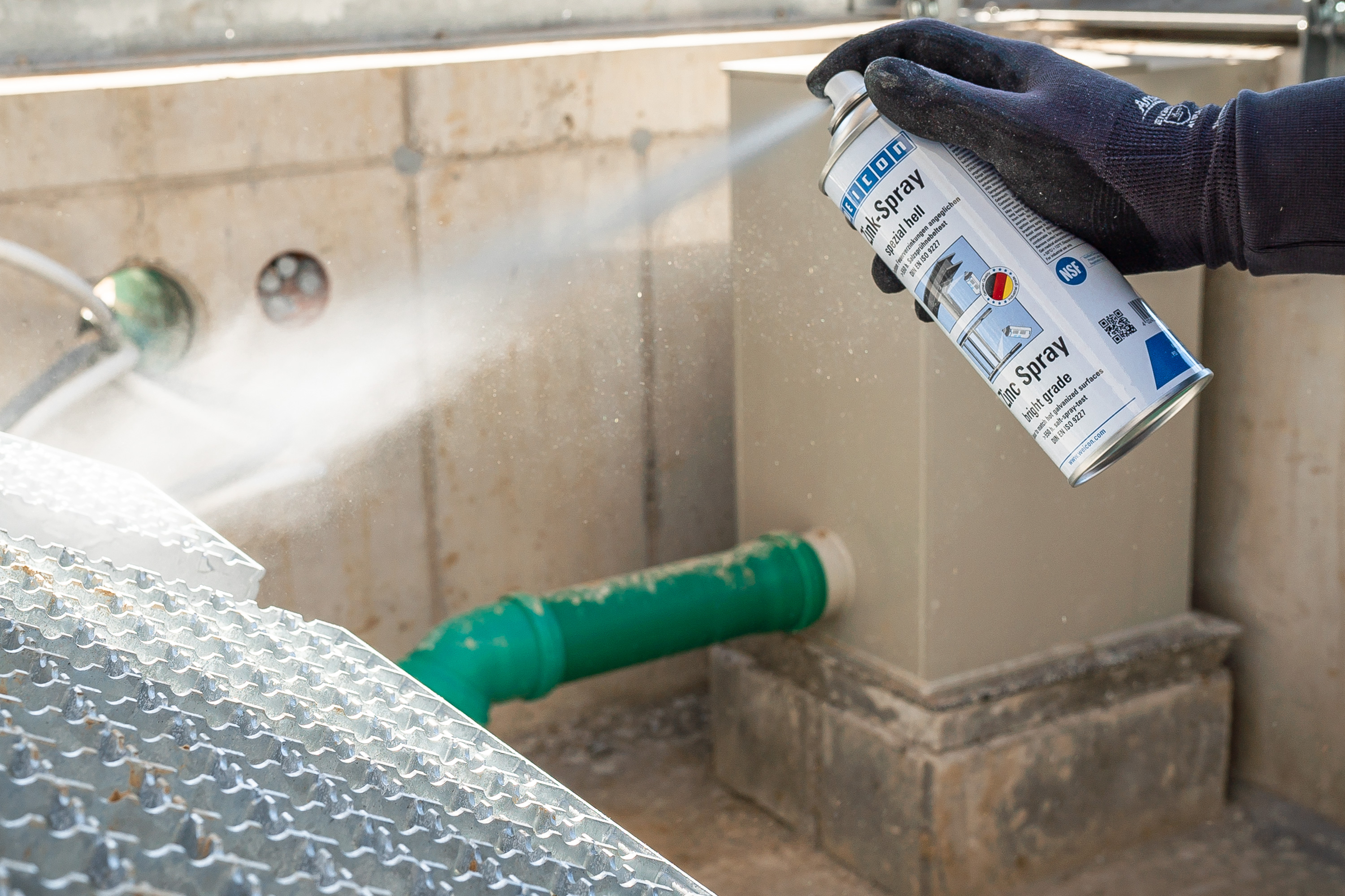 Zinc Spray Anwendungsspray